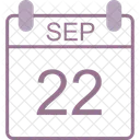 Setembro Calendario Data Icon