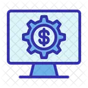 Business Monitor Gear Icon