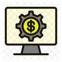 Business Monitor Gear Icon