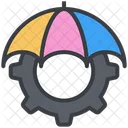 Cyber Security Setting Icon