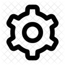 Setting Cogwheel Management Icon