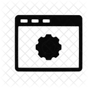 Setting Gear Configuration Icon
