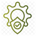 Setting Shield Gear Icon