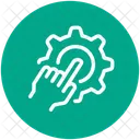 Setting Setup Hand Icon