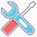 Setting Wrench Screwdriver Icon