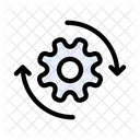 Setting Industrial Cogwheel Icon