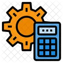 Calculator Gear Calculate Icon