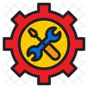 Support Gear Tools Icon