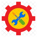 Support Gear Tools Icon