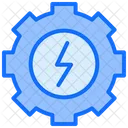 Setting Gear Electricity Icon
