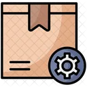 Shipping And Delivery Products Gears Icon