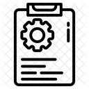 Setting Gear Configuration Icon