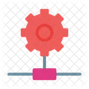 Setting Network Cogwheel Icon