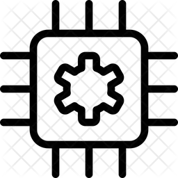 Setting Artificial Intelligence  Icon