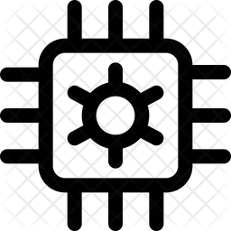 Setting Artificial Intelligence  Icon