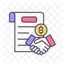 Business Contract Partnership Icon