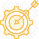 Setting Business Goal Business Goal Planning Icon