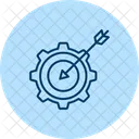 Setting Business Goal Business Goal Planning Icon