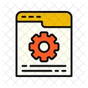 Web Technology Development Icon