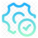 Setting Done  Icon