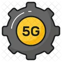 5 G Network Technology Icon