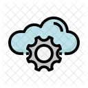 Setting Cloud Computing Cloud Service Icon