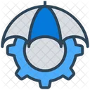 Cyber Security Setting Icon