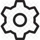 Setting Gear Configuration Icon