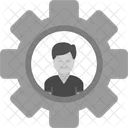 Setting Man Person Icon