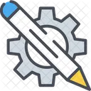 Setting Pen Business Icon