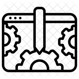 Setting in monitor with pen  Icon