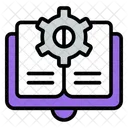 Setting Manual Book Booklet Icon