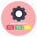 Setting Network Development Network Management Network Icon