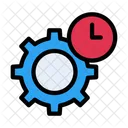 Setting Time Deadline Clock Icon
