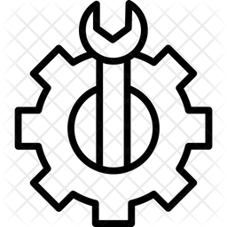 설정 도구 벡터 아이콘  아이콘