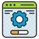 Web Update Process Icon