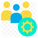 Group Setting Setting Users Icon