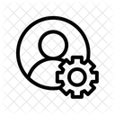 Setting with person  Icon