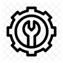 Settings Wrench Configuration Icon