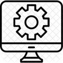 Gear Setting Configuration Icon