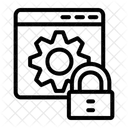 Settings Padlock Security Icon