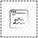 설정 기어 구성 아이콘