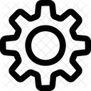 Settings Gear Configuration Icon