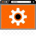 Settings Gear Web Icon