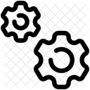 Settings Gear Configuration Icon
