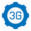 3 G Settings Wireless Icon