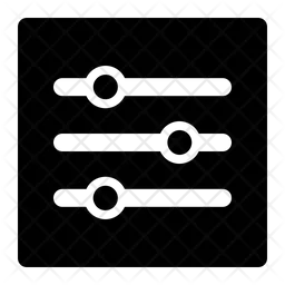 Settings Adjustment  Icon
