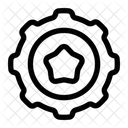 Settings Gear Settings Feedback Icon