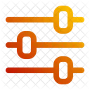 Settings Equalizer Adjustment Icon