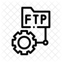 Settings Ftp Configuration Icon
